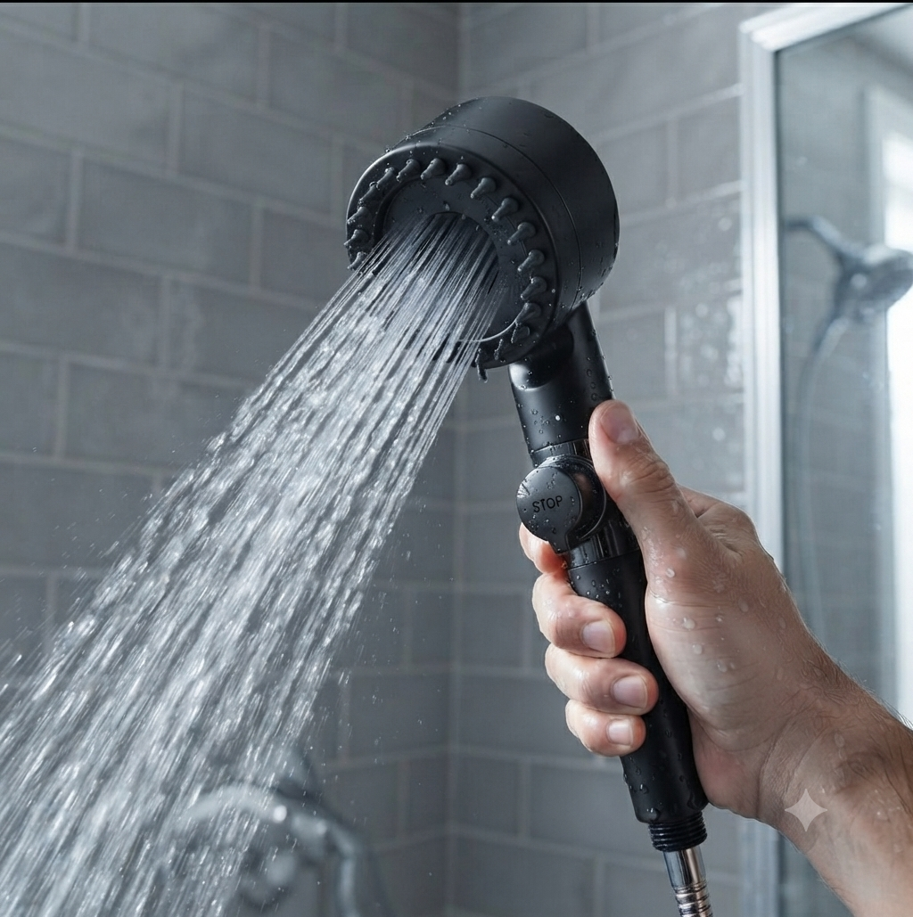 High pressure shower head