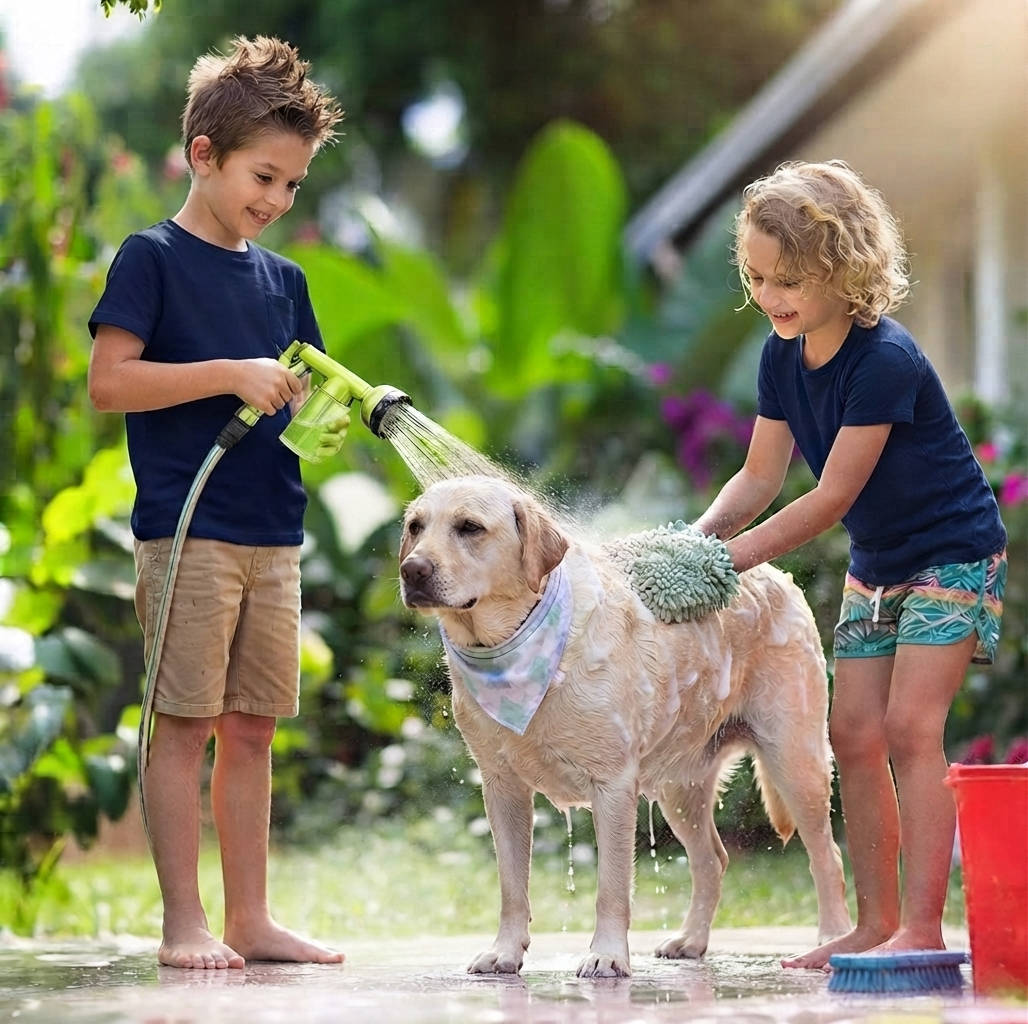 Pet shower sprayer