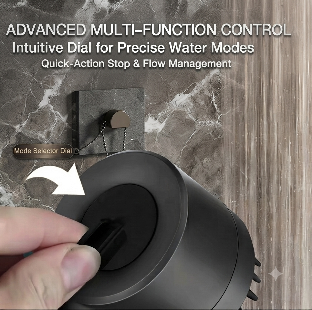 High pressure shower head