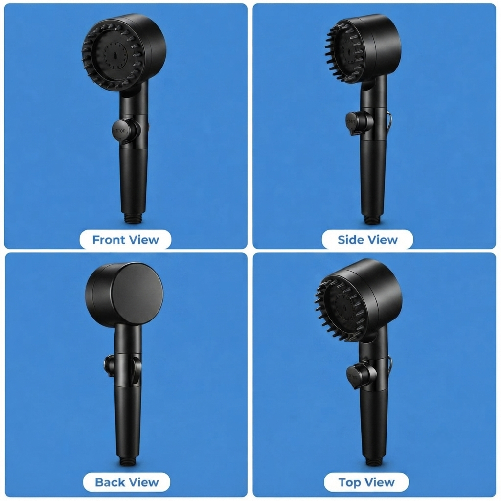 High pressure shower head
