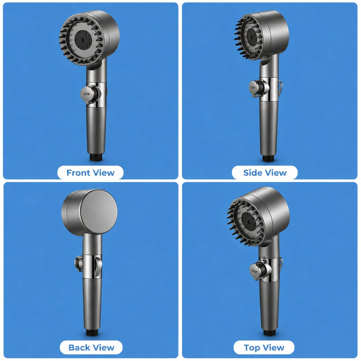High pressure shower head